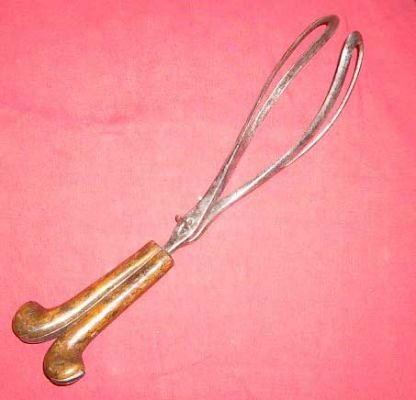 Large obstetric forceps 18th/19th c