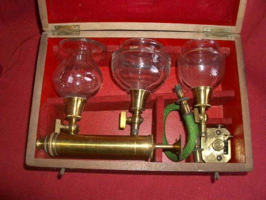 Cupping set 19th c