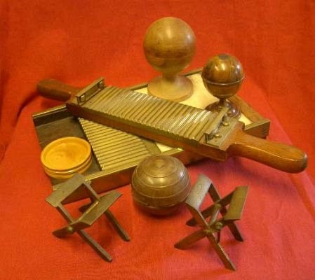 Selection of pill making equipment 19th c.