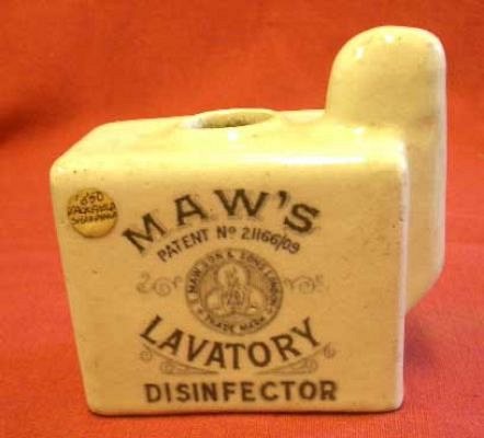 Lavatory disinfector 19th c