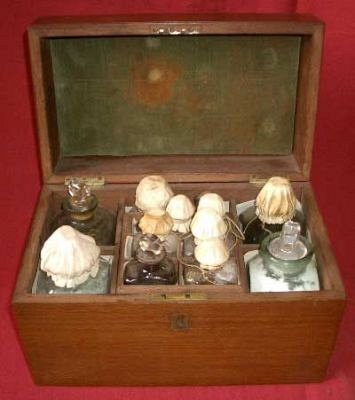Early 19th C Medicine Chest