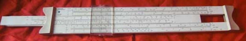 Celluloid Slide Rule