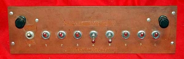Panel Of Switches