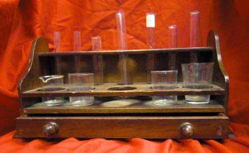 Antique Medical Test Stand 